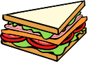 Картинки по запросу "sandwich  clipart"